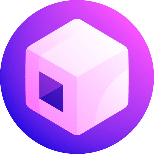 Spatial cube modeling spatial icon