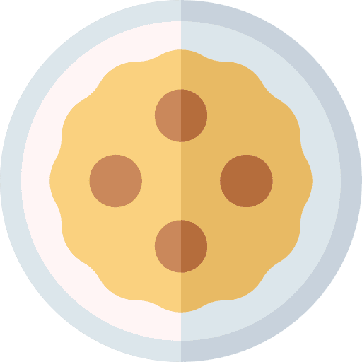 Stew dish food and restaurant cooking icon