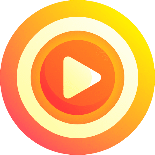 Action video player play ui icon