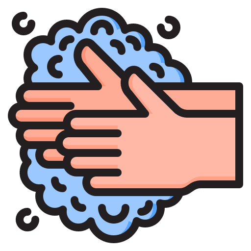 Hand washing washing hands health and care hygiene icon