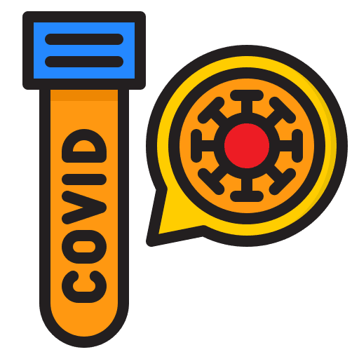 Lab equipment contagious illness medical test pandemic icon Lab equipment contagious illness medical test pandemic icon