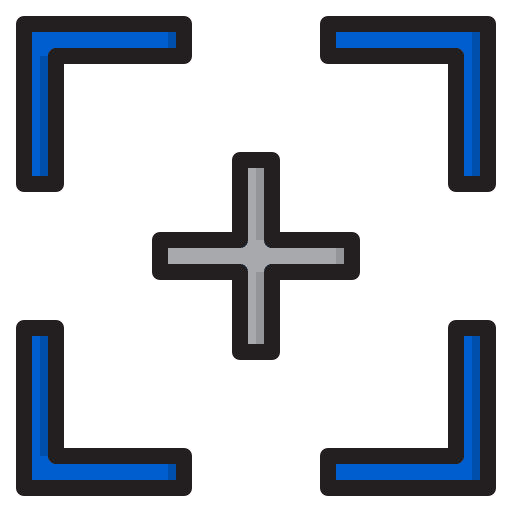 Camera focus multimedia option ui metering icon