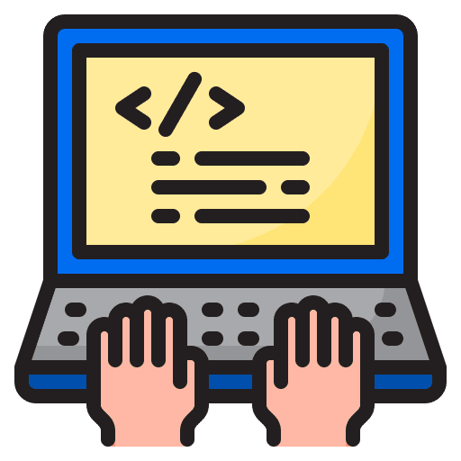 Programing coding seo and web website icon