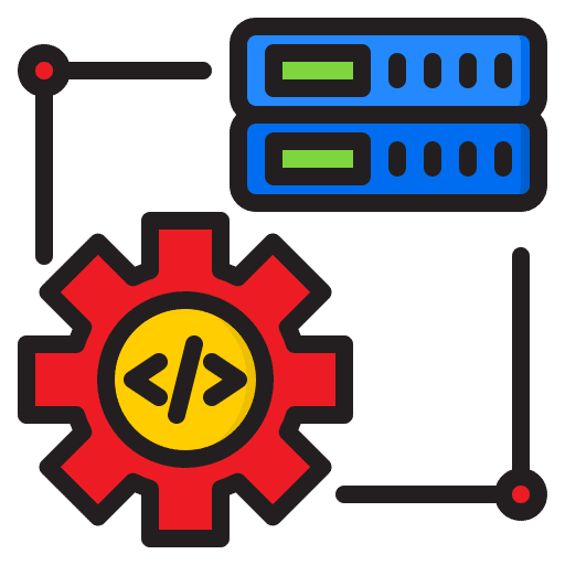 Configuration online data sharing icon Configuration online data sharing icon