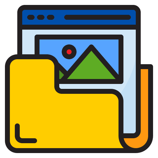 File folder files and folders photo file folder icon