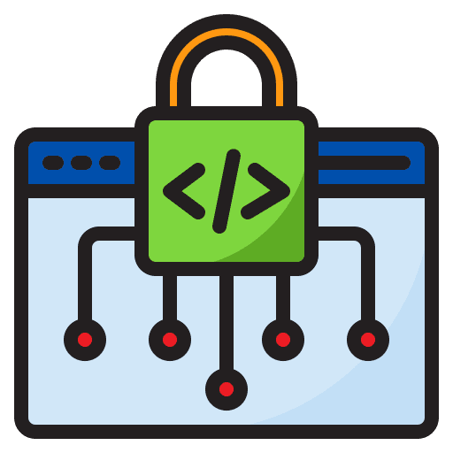 Protection internet protection browser icon Protection internet protection browser icon
