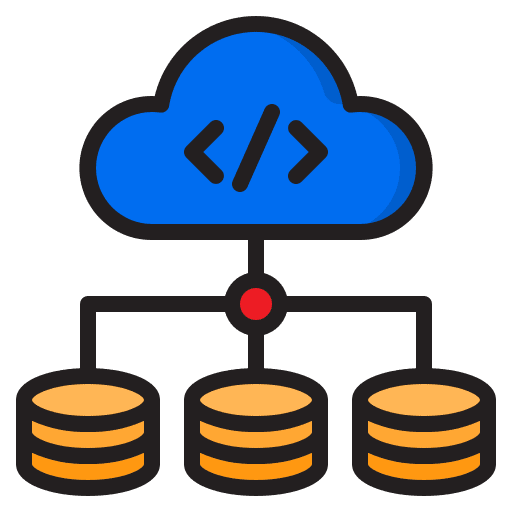 Cloud server cloud server networking online icon Cloud server cloud server networking online icon