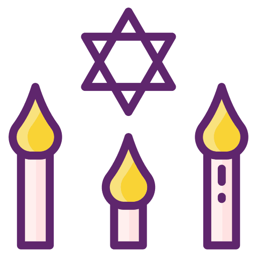 Festival festival faith star of david icon
