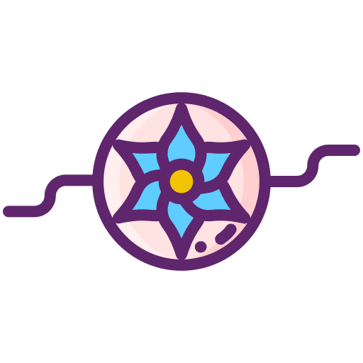Raksha bandhan india cultures calendar icon