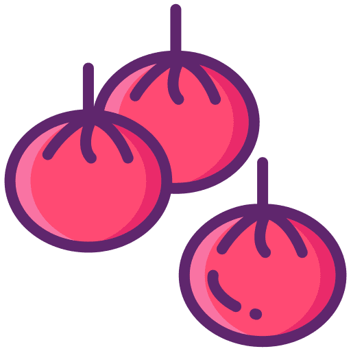 Tomato fruit food and restaurant vegan icon