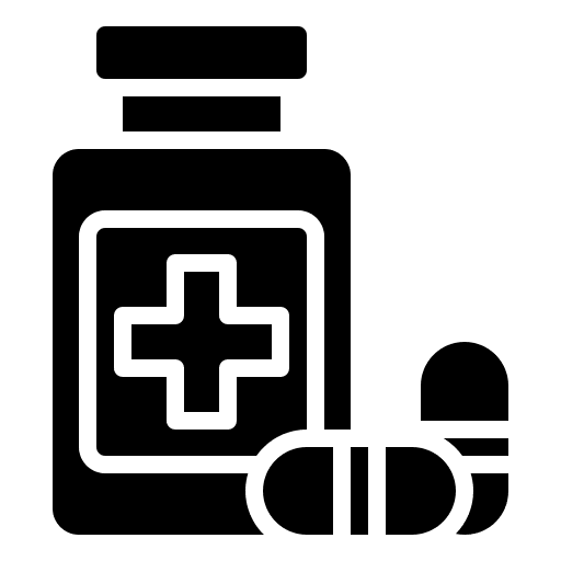 Pill drug tablet health icon