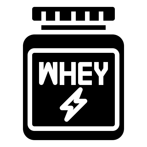 Whey protein whey protein bottle sports and competition icon