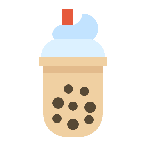 Bubble tea boba beverage bubble tea icon Bubble tea boba beverage bubble tea icon
