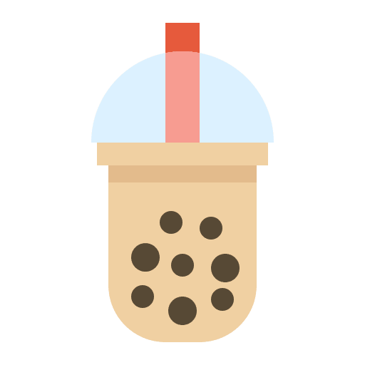Bubble tea take away boba bubble tea icon Bubble tea take away boba bubble tea icon