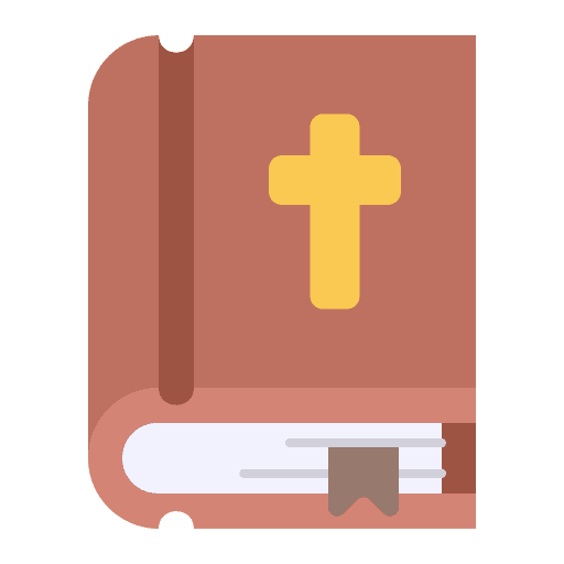Holy bible catholic belief faith icon