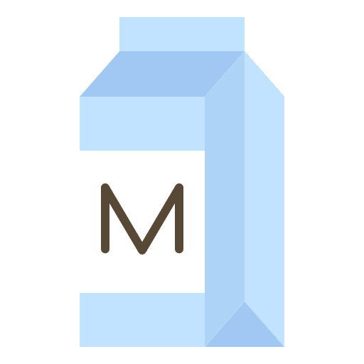 Milk milk box breakfast icon Milk milk box breakfast icon