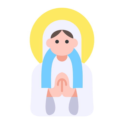 Virgin mary cultures christianism avatar icon