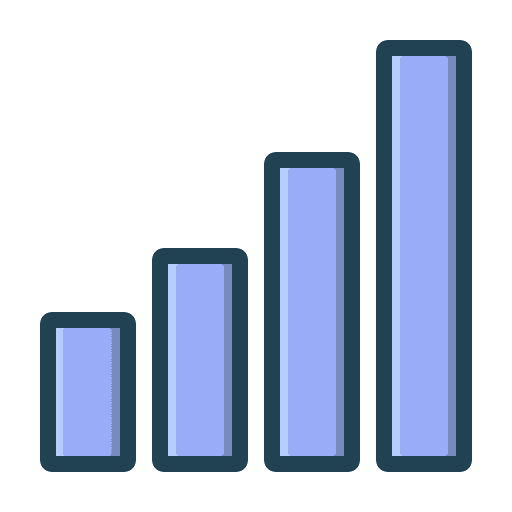 Bar chart statistics bar chart business and finance icon