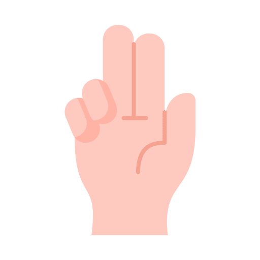 Hand hand benediction christianity icon