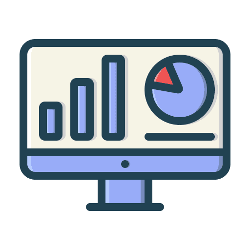 Dashboard dashboard pie chart monitor icon Dashboard dashboard pie chart monitor icon