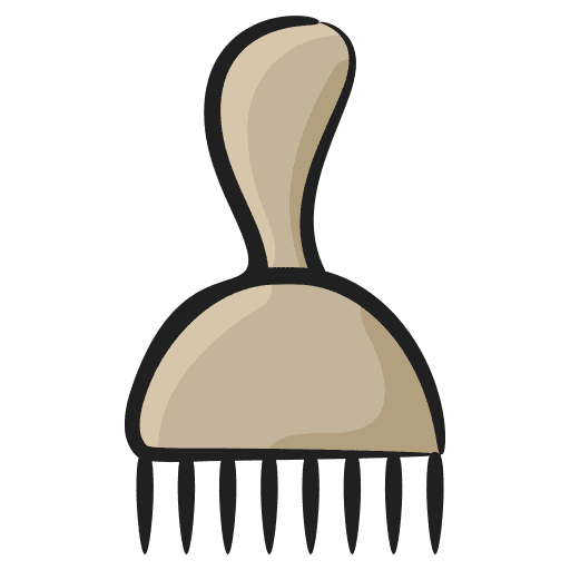Brush hairdressing brush beauty icon Brush hairdressing brush beauty icon