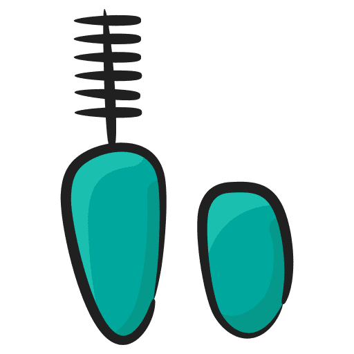 Eye mascara cosmetics beauty eyelash mascara icon Eye mascara cosmetics beauty eyelash mascara icon