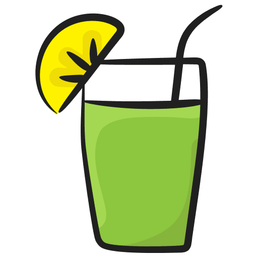 Margarita straw glass mexican icon