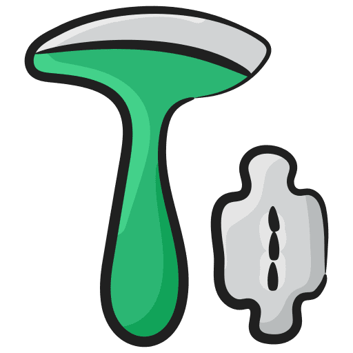 Shaving razor grooming razor blade beauty icon Shaving razor grooming razor blade beauty icon