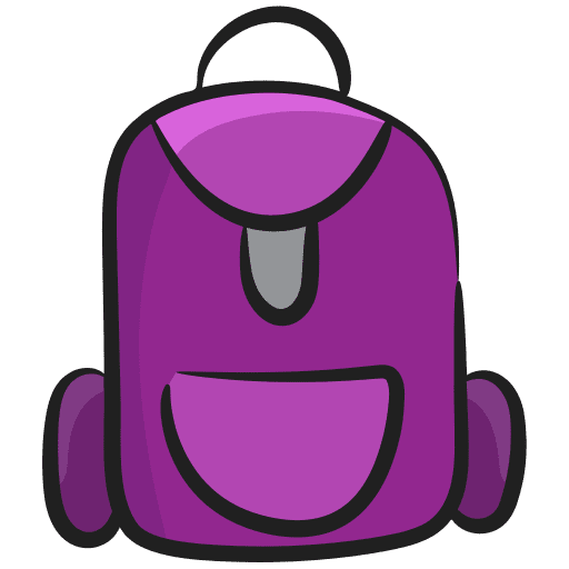 Backpack bag baggage holidays icon Backpack bag baggage holidays icon