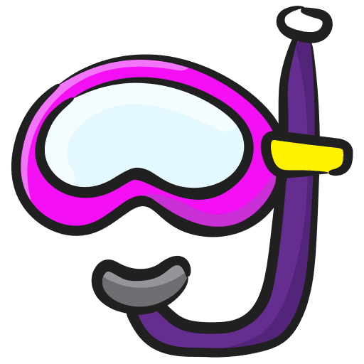 Diving mask water sports diving mask adventure sports icon Diving mask water sports diving mask adventure sports icon