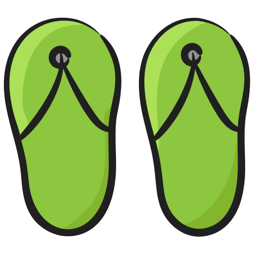 Flip flop summertime footwear fashion icon Flip flop summertime footwear fashion icon