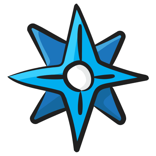Windrose direction compass maps and location icon Windrose direction compass maps and location icon