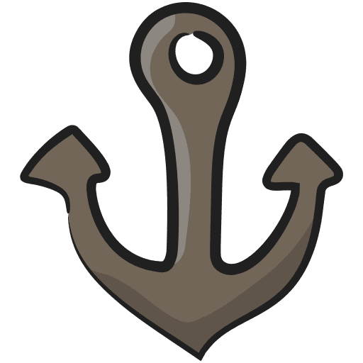 Anchor sign transportation sailing icon Anchor sign transportation sailing icon