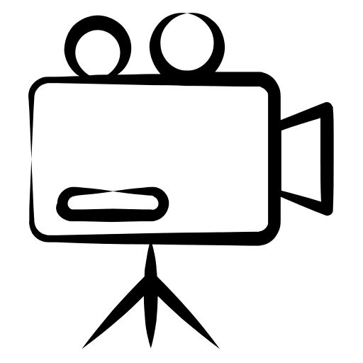 Movie camera film video camera movie camera icon