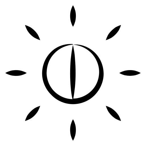 Contrast eclipse ui sun icon