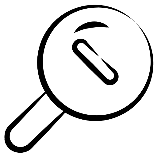Zoom out ui loupe magnifying glass icon