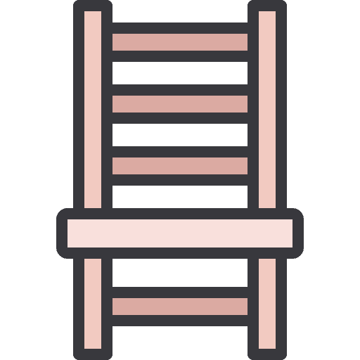 Chair furniture chair sitting icon