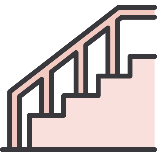 Stairs staircase stairs stairway icon