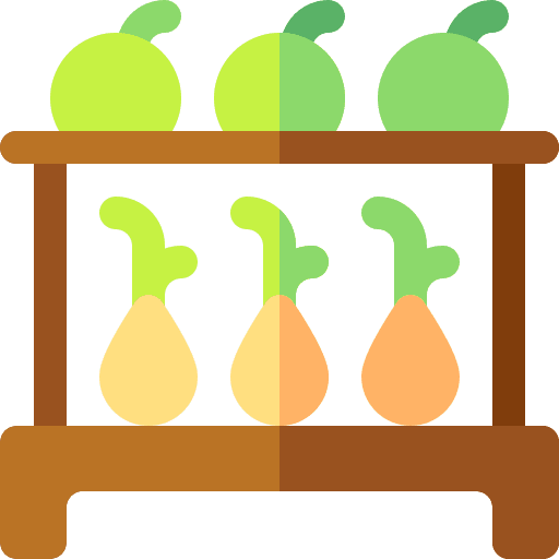 Vegetables shop vegetables food and restaurant icon Vegetables shop vegetables food and restaurant icon