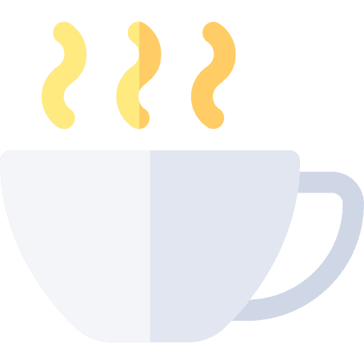 Tea cup relax hot drink icon Tea cup relax hot drink icon