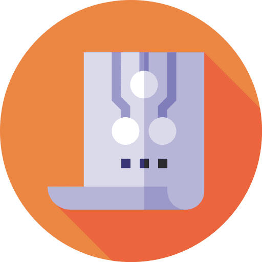 Smart contracts finance blockchain electronics icon Smart contracts finance blockchain electronics icon
