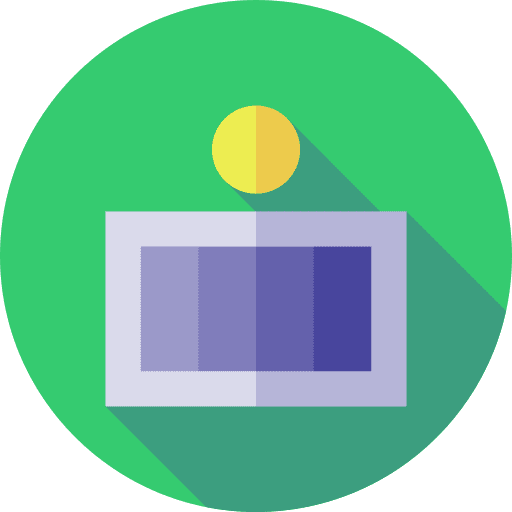 Solar cell solar panel electronics technology icon Solar cell solar panel electronics technology icon