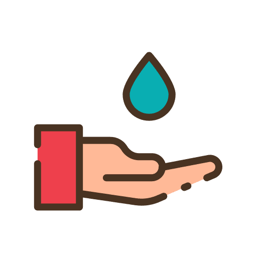Ablution wudhu water washing hand icon Ablution wudhu water washing hand icon