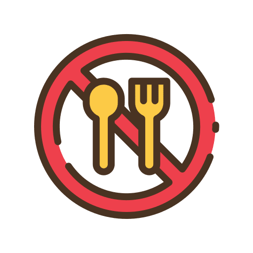 Fasting no eating fasting fasting meal icon Fasting no eating fasting fasting meal icon