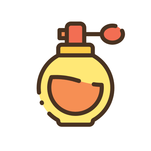 Fragance beauty perfume spray icon Fragance beauty perfume spray icon