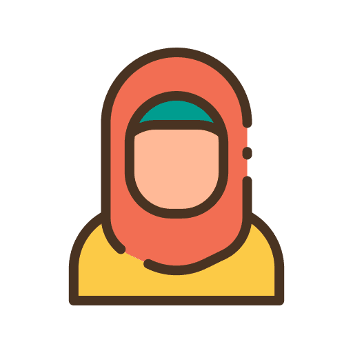 Woman ramadan muslimah moslem icon Woman ramadan muslimah moslem icon