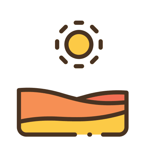 Desert desert landscape oasis icon Desert desert landscape oasis icon