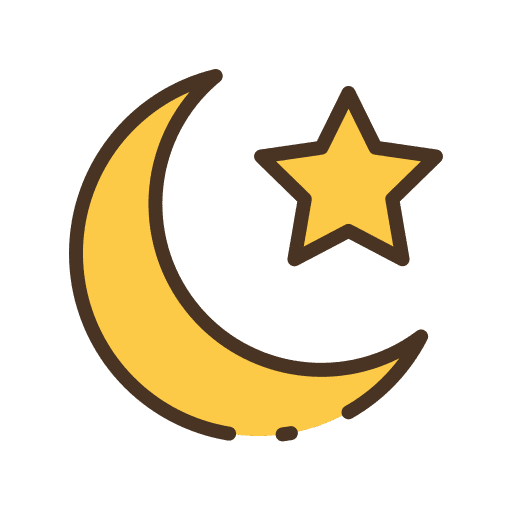 Muslim religion crescent moon miscellaneous icon Muslim religion crescent moon miscellaneous icon