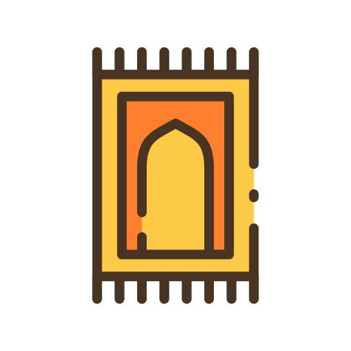 Prayer mat shalat cultures salat icon Prayer mat shalat cultures salat icon