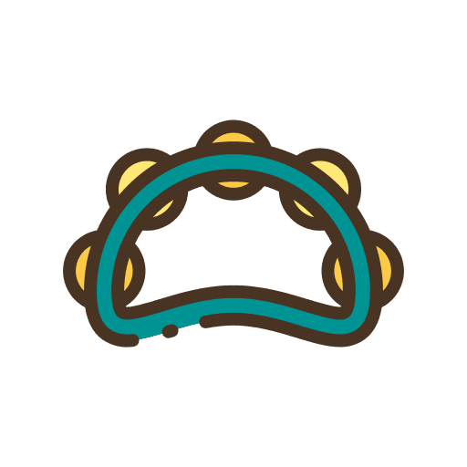 Tambourine tambourine jingle percussion icon Tambourine tambourine jingle percussion icon